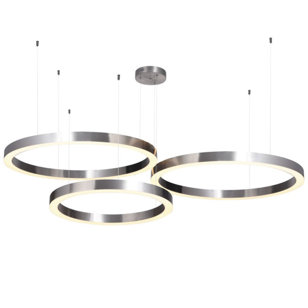 Lampa wisząca na pilota CIRCLE nikiel ST-8848-60+80+80 - Step Into Design