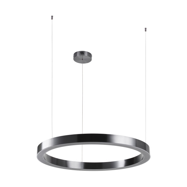 Lampa wisząca na pilota RING CIRCLE 80 czarna ST-8848-80 - Step Into Design