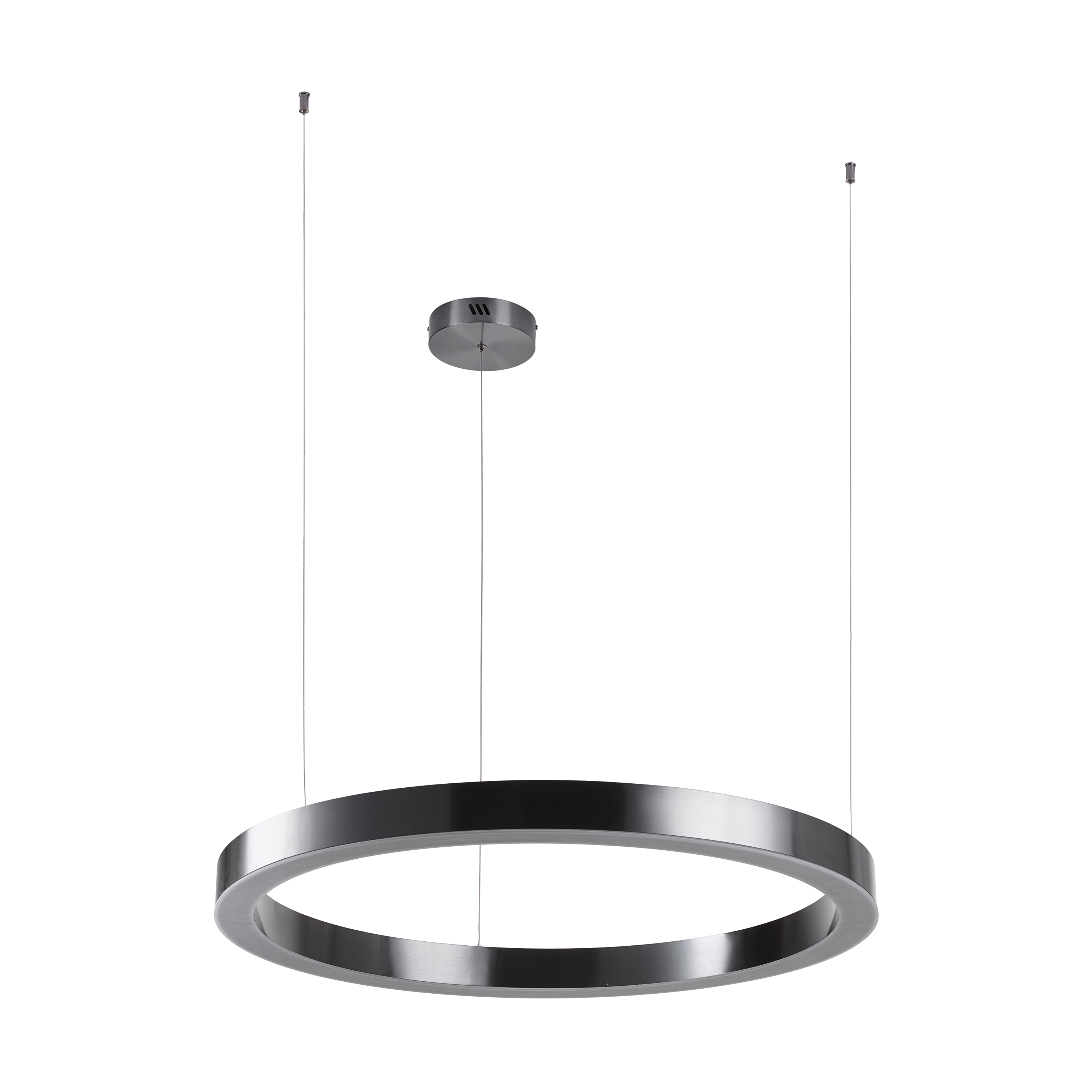 Lampa wisząca na pilota RING CIRCLE 80 czarna ST-8848-80 - Step Into Design