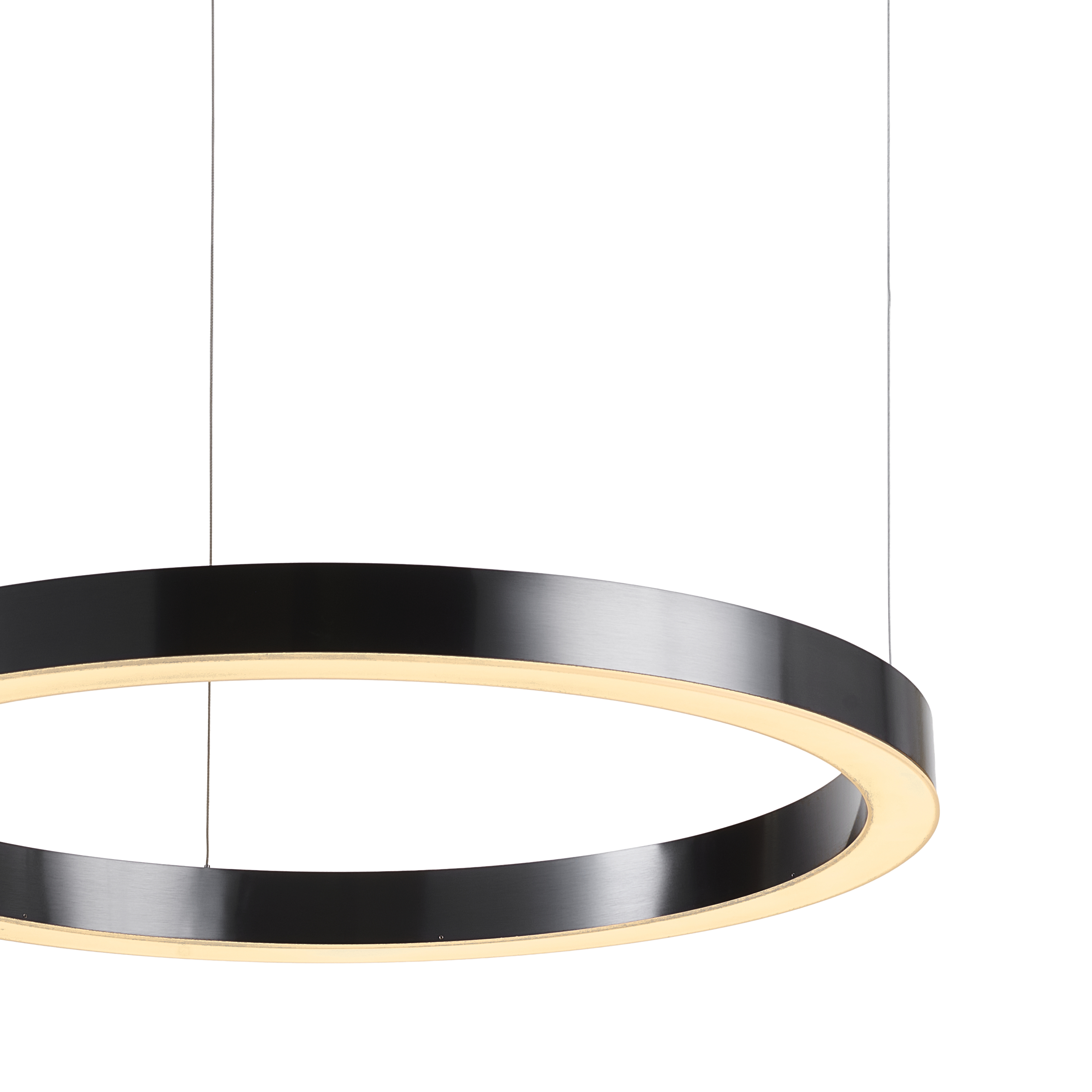 Lampa wisząca na pilota RING CIRCLE 80 czarna ST-8848-80 - Step Into Design - obrazek 4