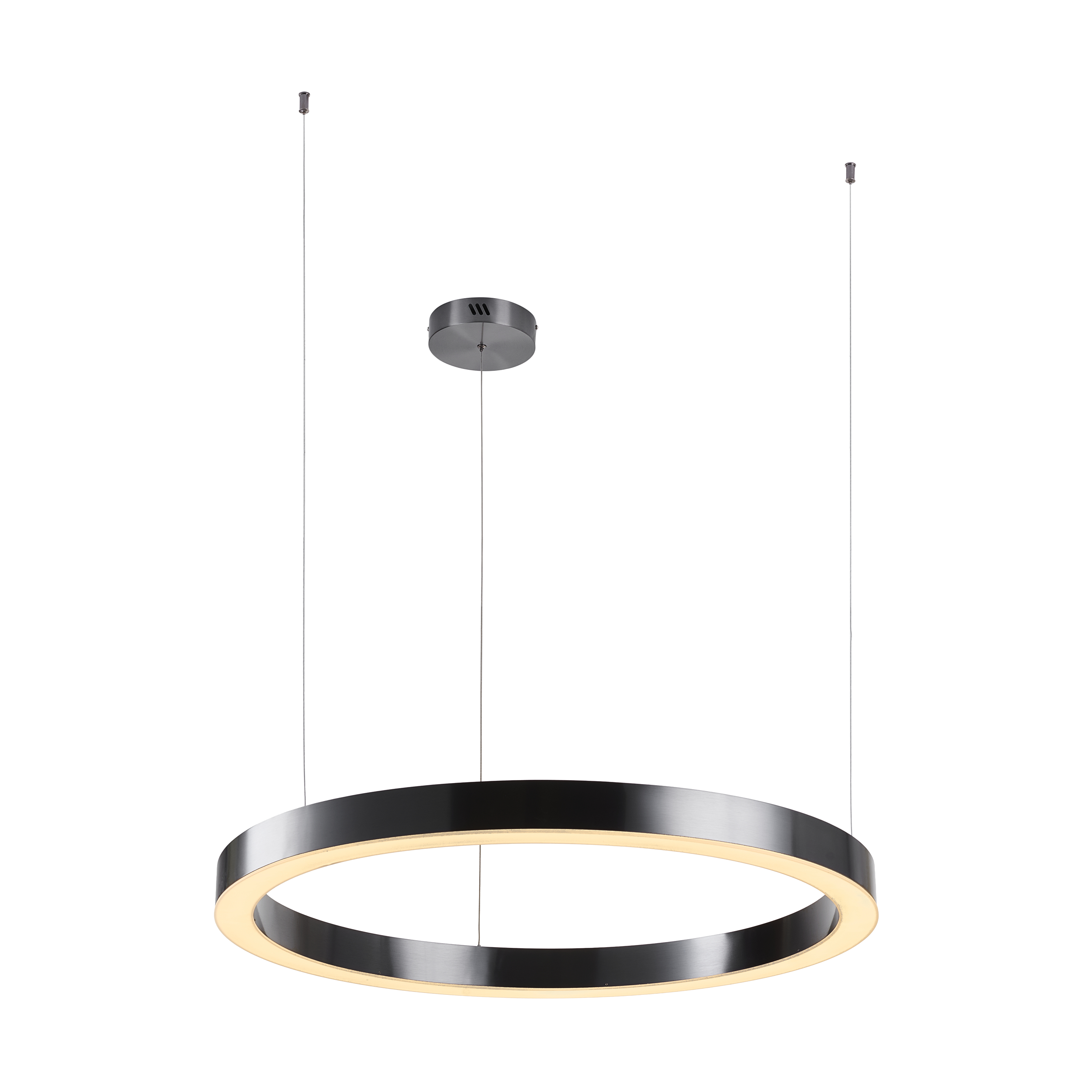 Lampa wisząca na pilota RING CIRCLE 80 czarna ST-8848-80 - Step Into Design - obrazek 6