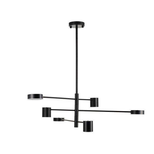 Lampa wisząca CLEX - 6P LED czarna 100 cm  - ST-8102P-6 - Step Into Design