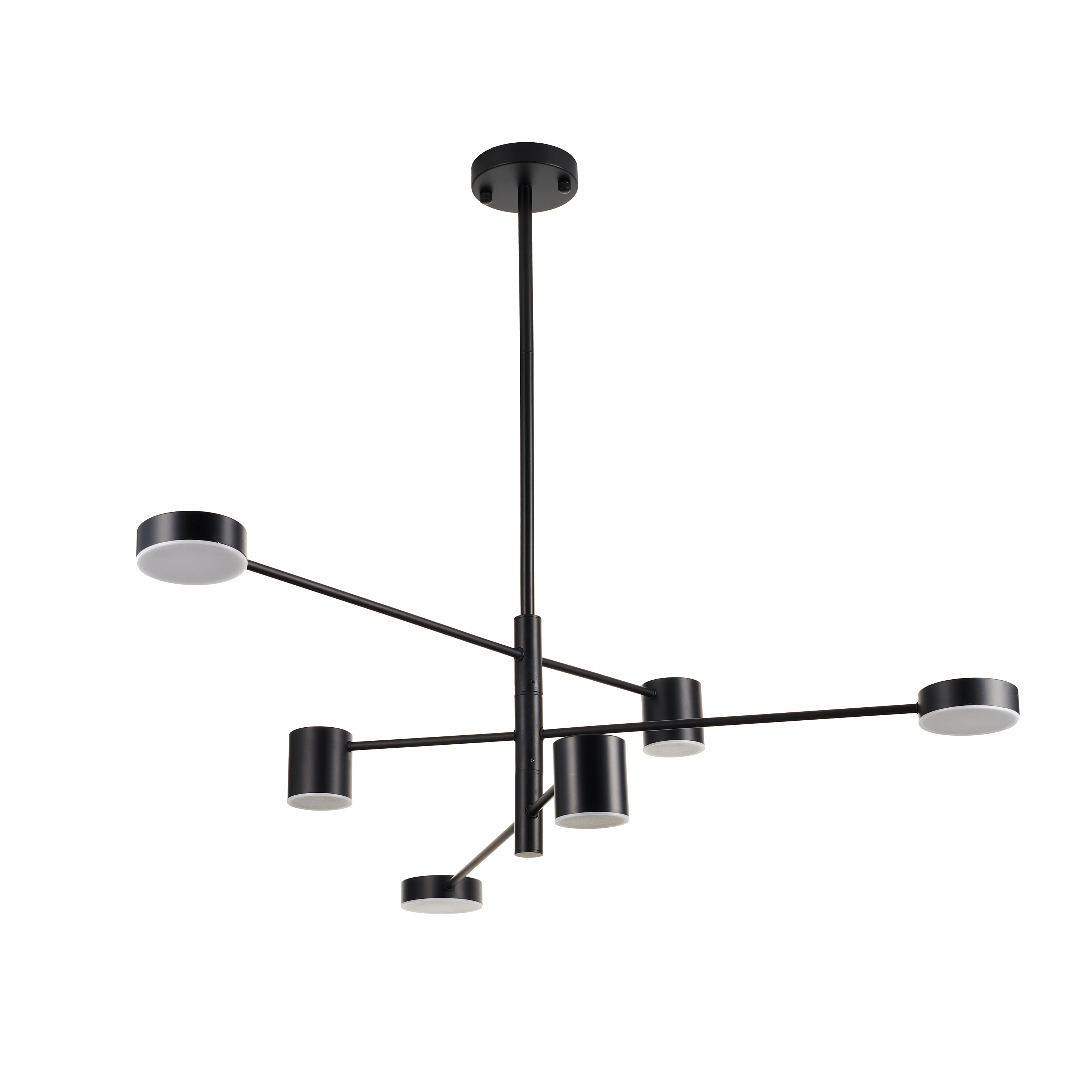 Lampa wisząca CLEX - 6P LED czarna 100 cm - ST-8102P-6 - Step Into Design - obrazek 4