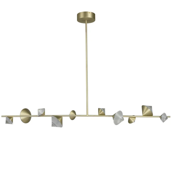 Lampa stylowa wisząca CONE LED złota 130 cm  ST-10307-130 gold - Step Into Design
