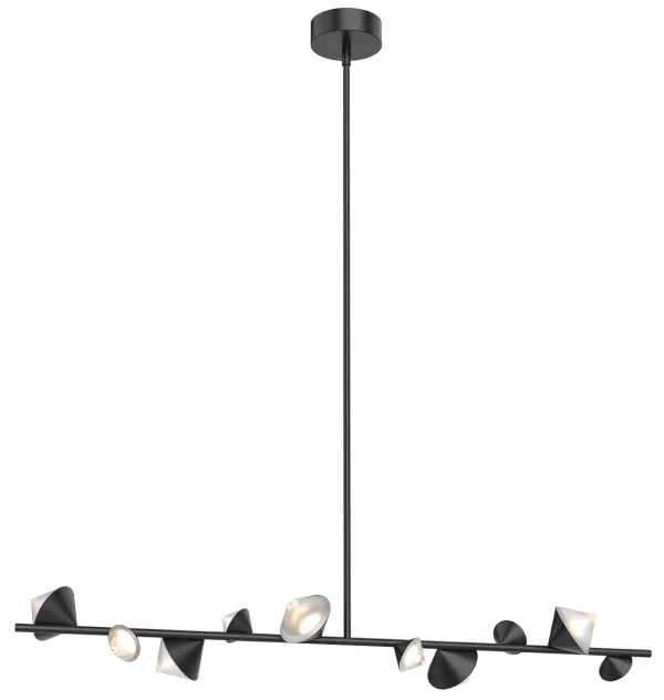 Lampa wisząca CONE LED czarna 130 cm  - ST-10307-130 black - Step Into Design