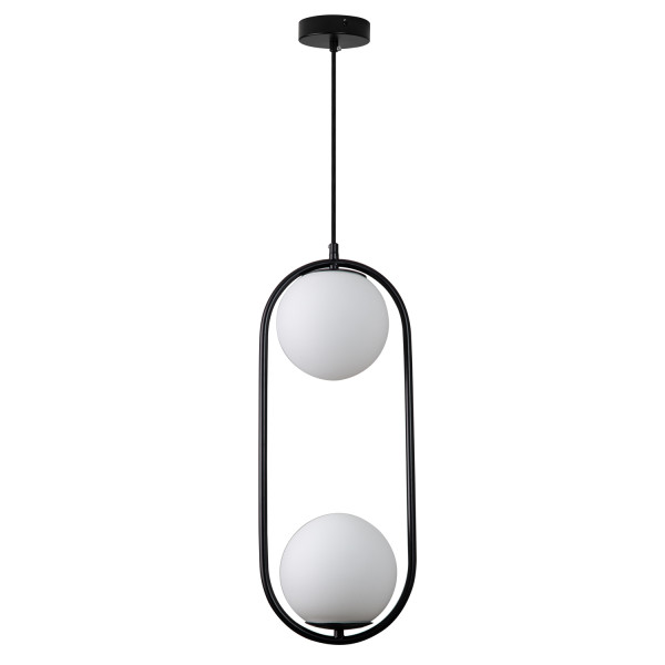 Lampa wisząca czarna COSTA DUO DP0002-2 black - Step Into Design