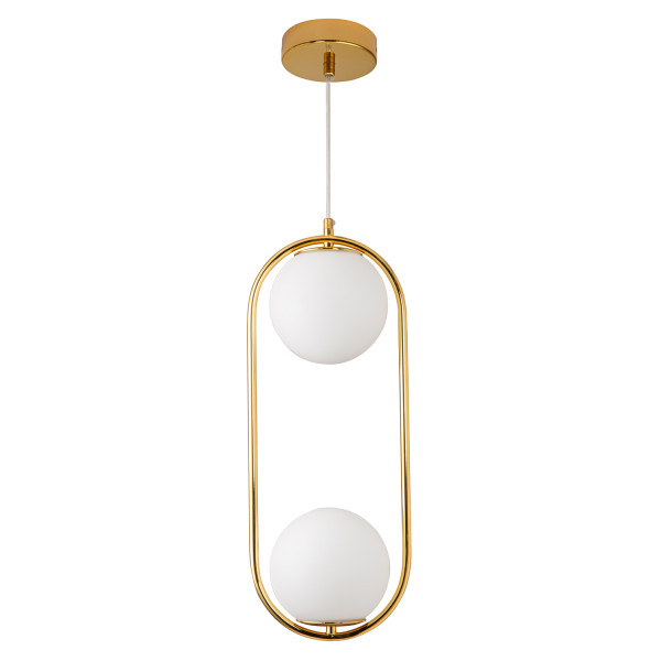 Lampa wisząca złota COSTA DUO DP0002-2 gold - Step Into Design