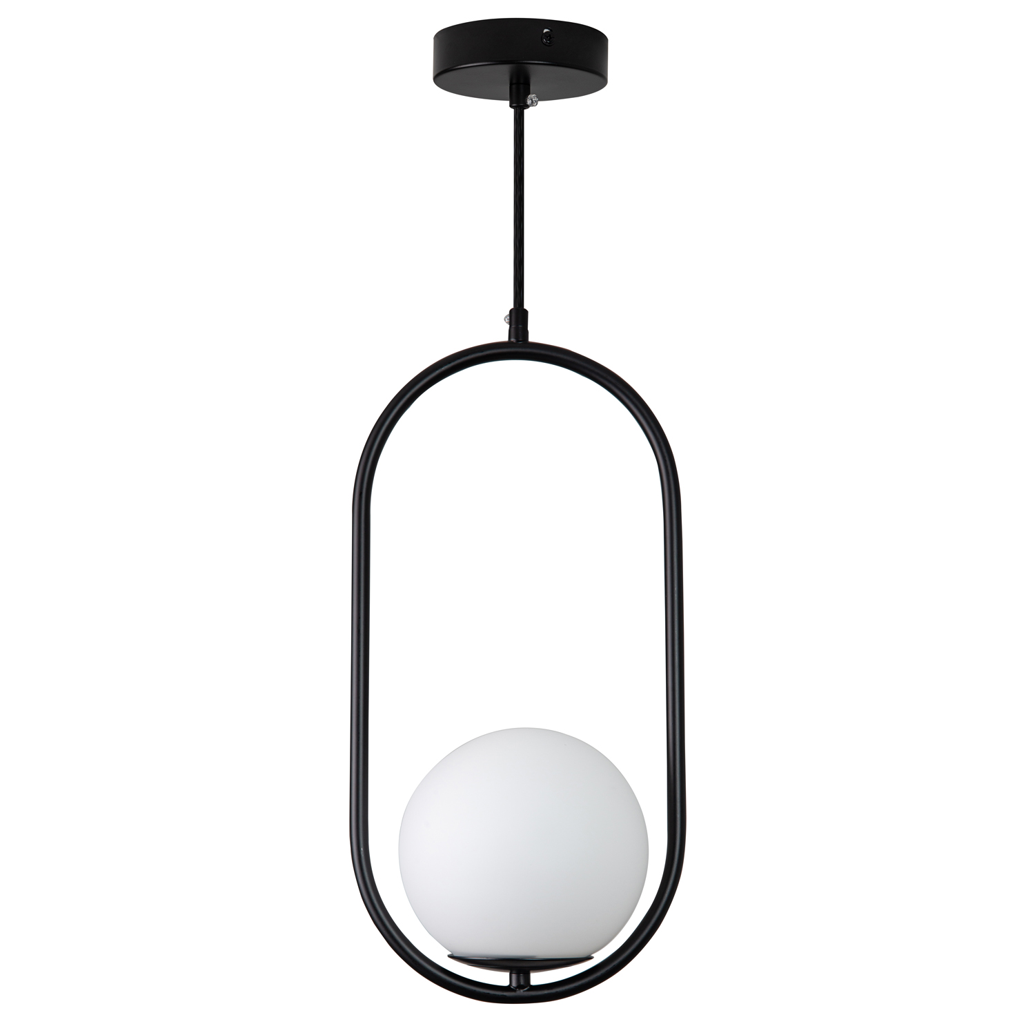 Lampa designerska czarna COSTA SOLO DP0001A-400 black - Step Into Design