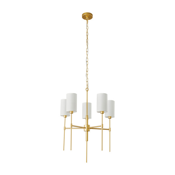 Lampa wisząca DARLING żyrandol złota 60 cm  ST-9501-5 GOLD - Step Into Design
