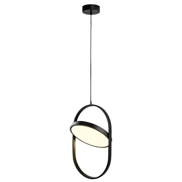 Lampa wisząca nowoczesna ELIPSE czarna 60217A-L - Step Into Design