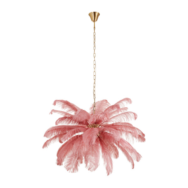 Lampa wisząca EMU pióra różowe 100 cm  ST-DN127 pink - Step Into Design