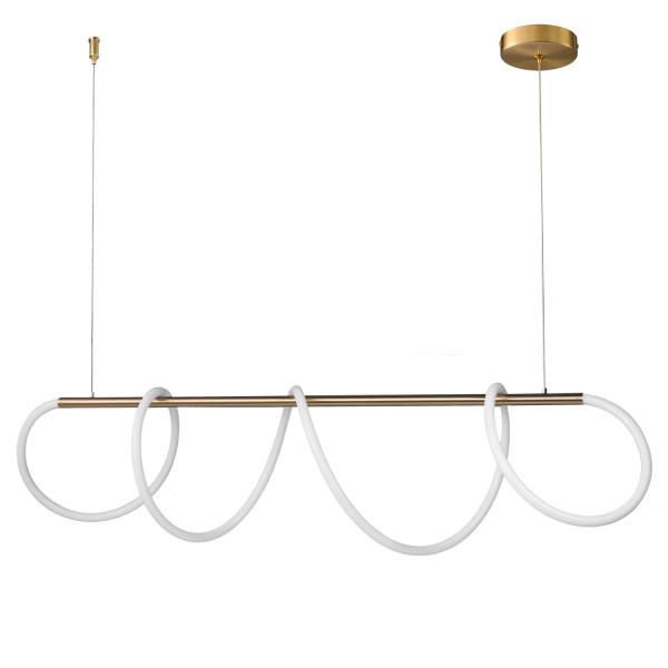 Lampa stylowa wisząca FANTASIA LED złota 120 cm  ST-9282P/L1 - Step Into Design