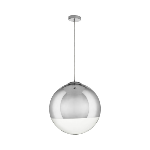 Lampa stylowa wisząca nowoczesna FLASH L CHROM KULA MP1238-400 chrome - Step Into Design