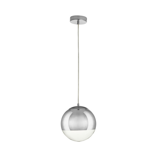 Lampa stylowa wisząca nowoczesna FLASH S CHROM KULA MP1238-200 chrome - Step Into Design