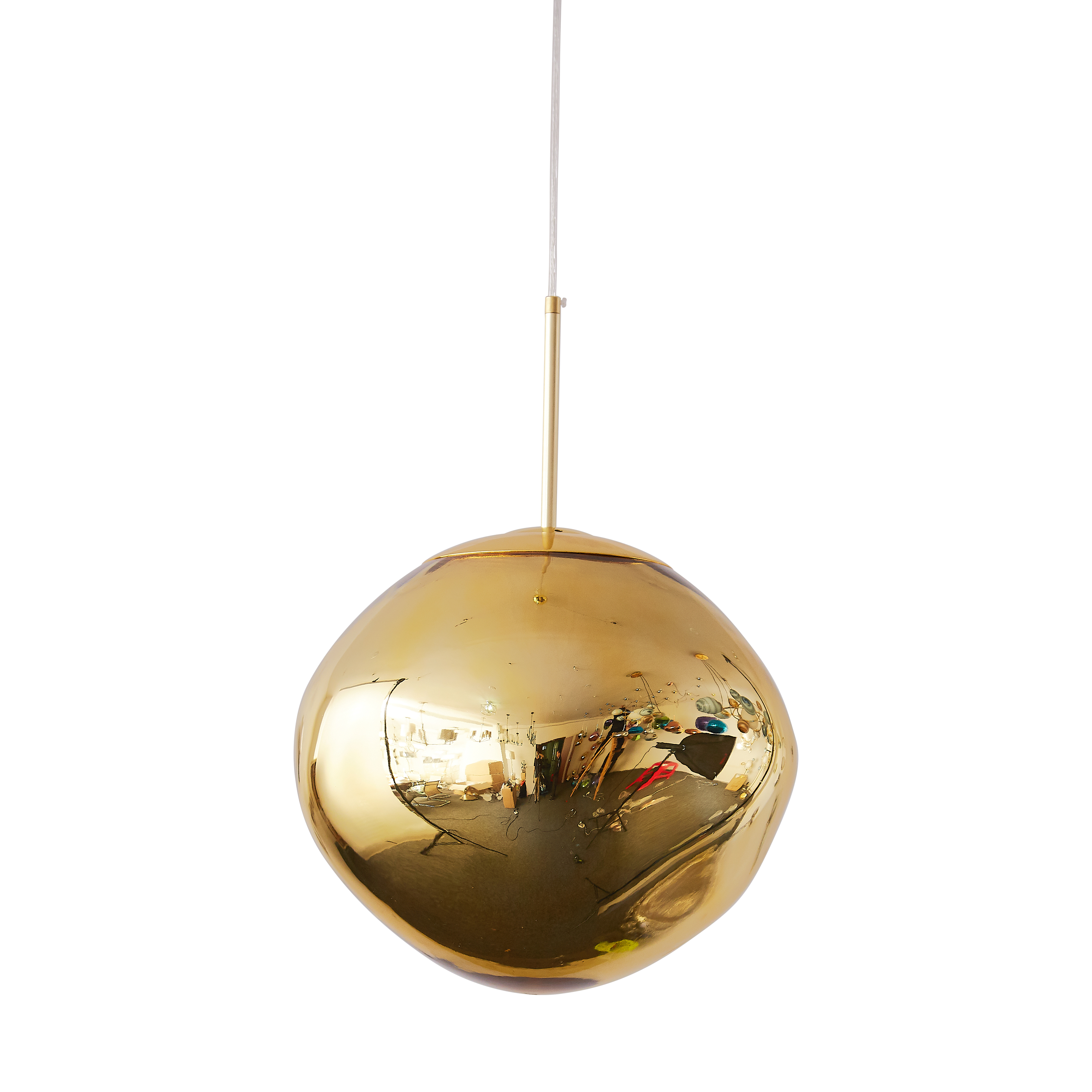 Lampa wisząca designerska GLAM L złota 38 cm MP-1239-380 gold - Step Into Design - obrazek 2
