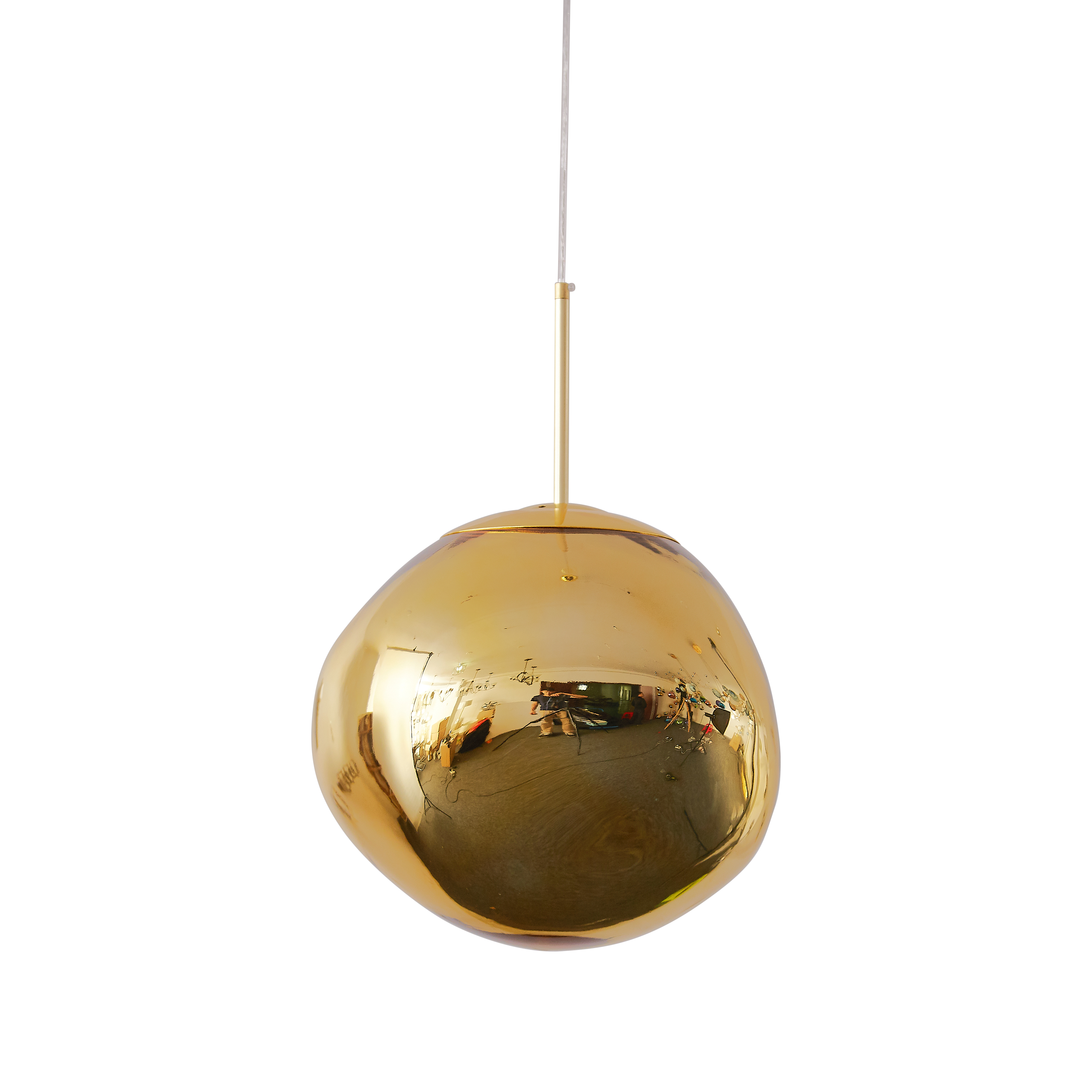 Lampa wisząca designerska GLAM L złota 38 cm MP-1239-380 gold - Step Into Design - obrazek 3