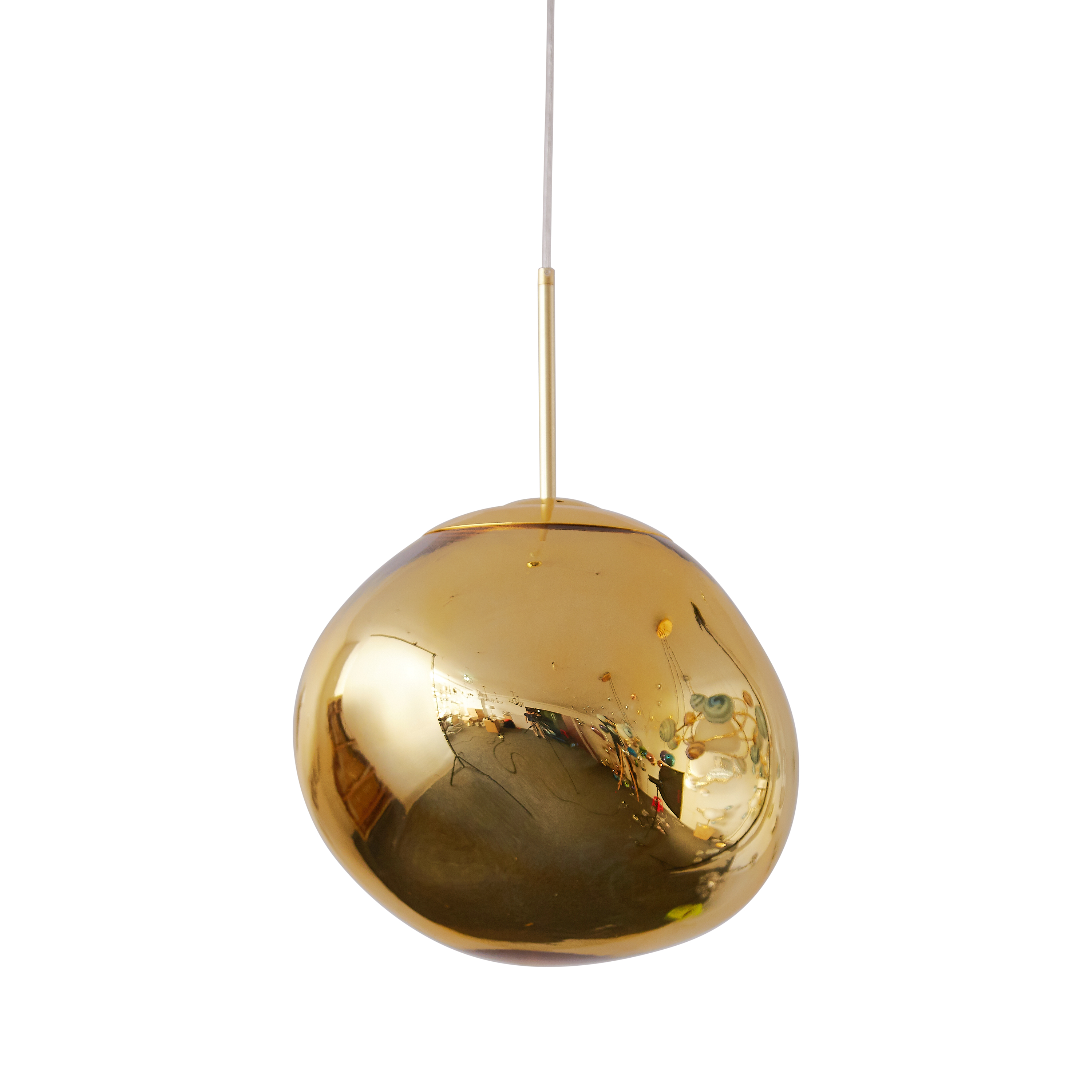 Lampa wisząca designerska GLAM L złota 38 cm MP-1239-380 gold - Step Into Design - obrazek 4