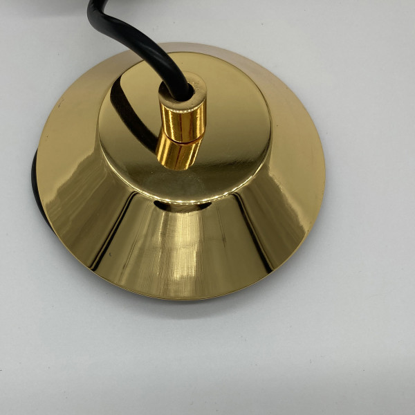 Lampa wisząca nowoczesna GOLDEN PIPE-1 czarno-złota ST-5719-1 - Step Into Design