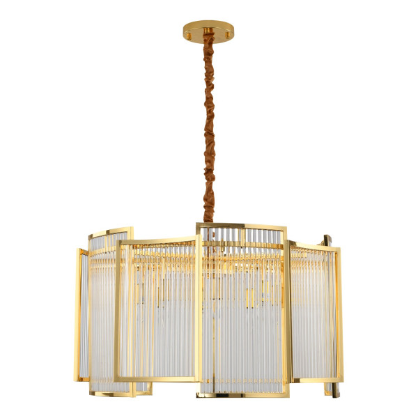 Lampa designerska wisząca IMPERIO złota MP0098 - Step Into Design