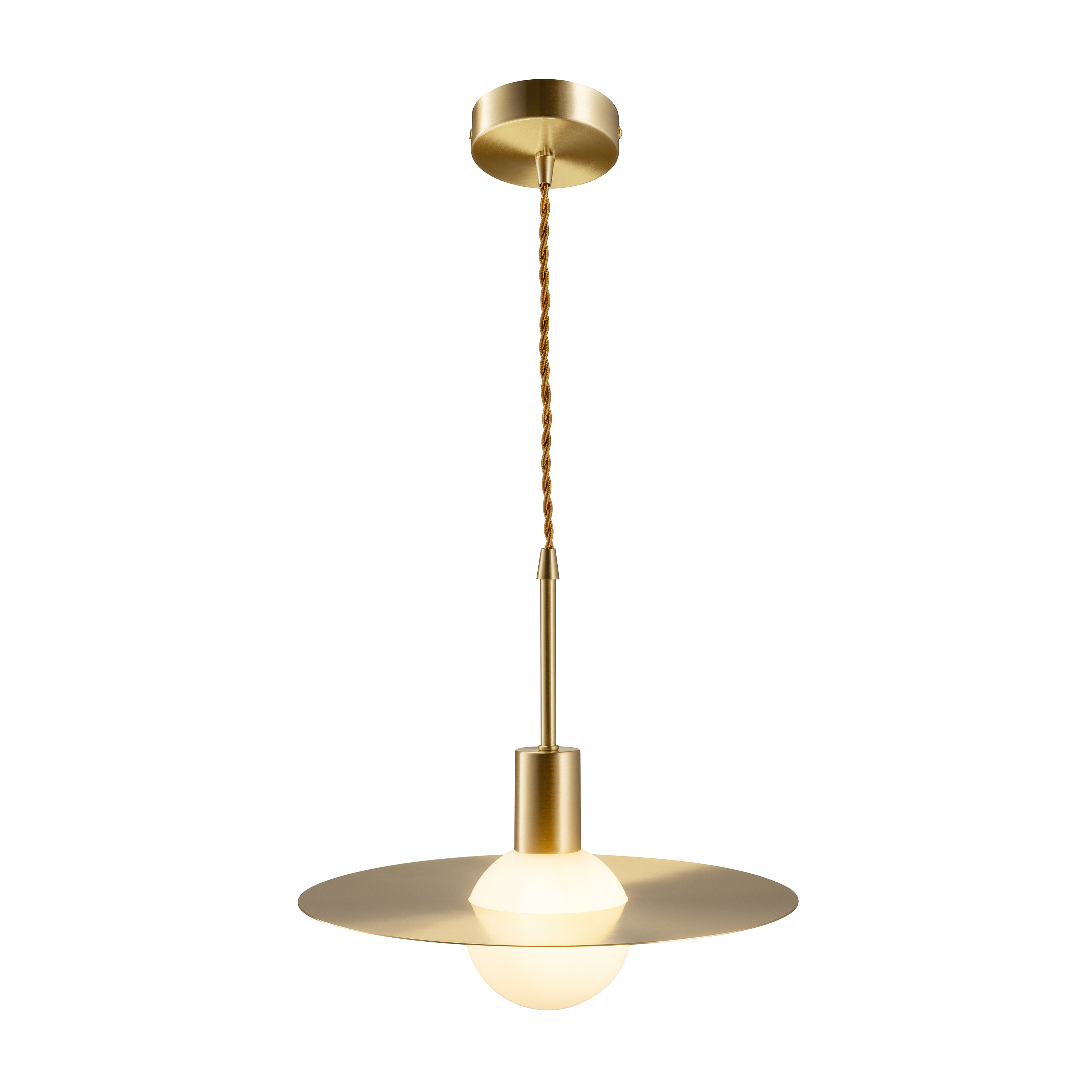 Lampa loft wisząca JUPITER szczotkowany złoty ST-1737M - Step Into Design - obrazek 3