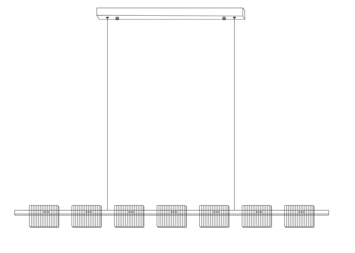 Lampa wisząca LED BACCIO złota 120 cm - nowoczesna lampa nad stół i wyspę ST-DL8520 - Step into Design - obrazek 10