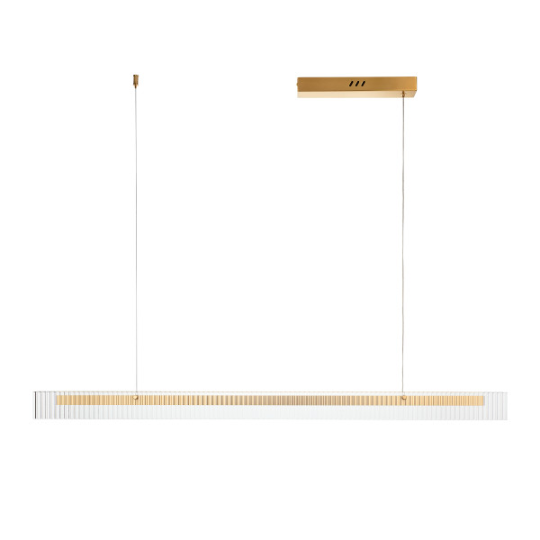 Lampa wisząca LONGIN-120 LED złoty 120 cm ST-10538P-L120 - Step Into Desgin