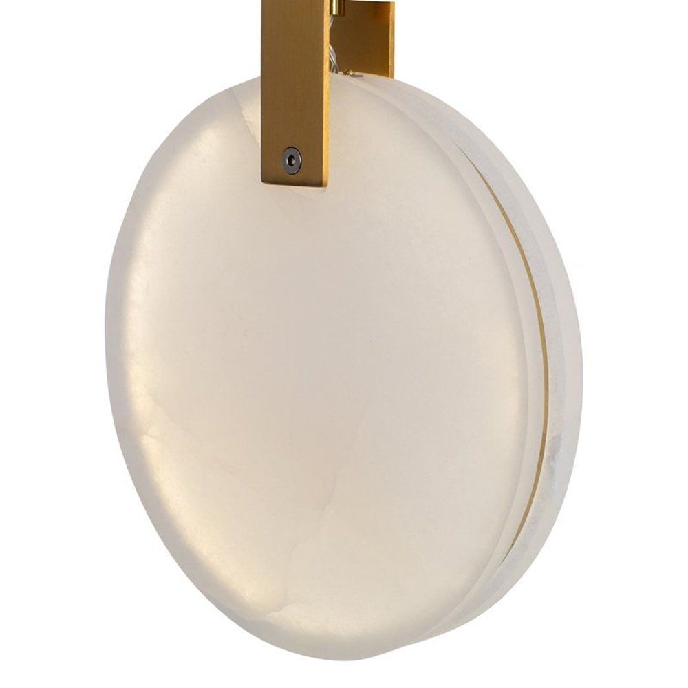 Lampa wisząca MARBLE szczotkowany mosiądz ST-8950-30 - Step Into Design - obrazek 4