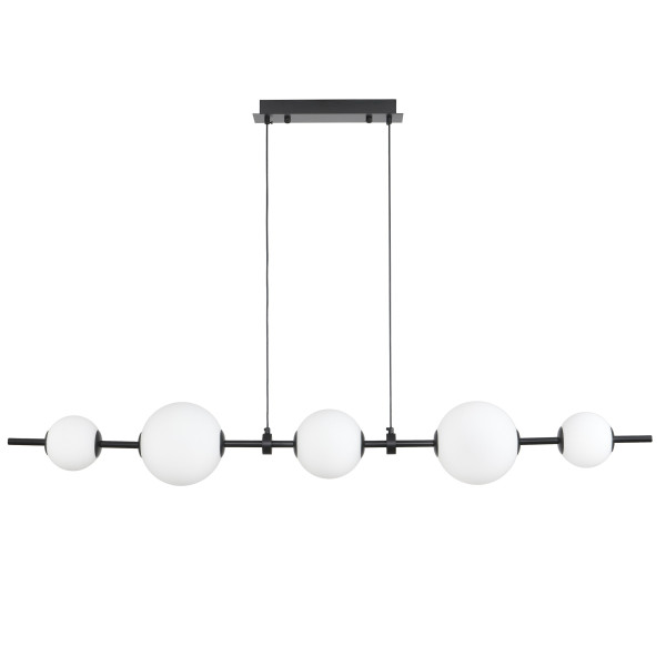 Lampa wisząca MILA czarna 140 cm ST-CP241222-5L - Step Into Design