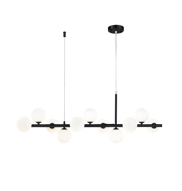 Lampa wisząca MINI MOON czarna 100 cm - ST-8118P-11 black - Step Into Design