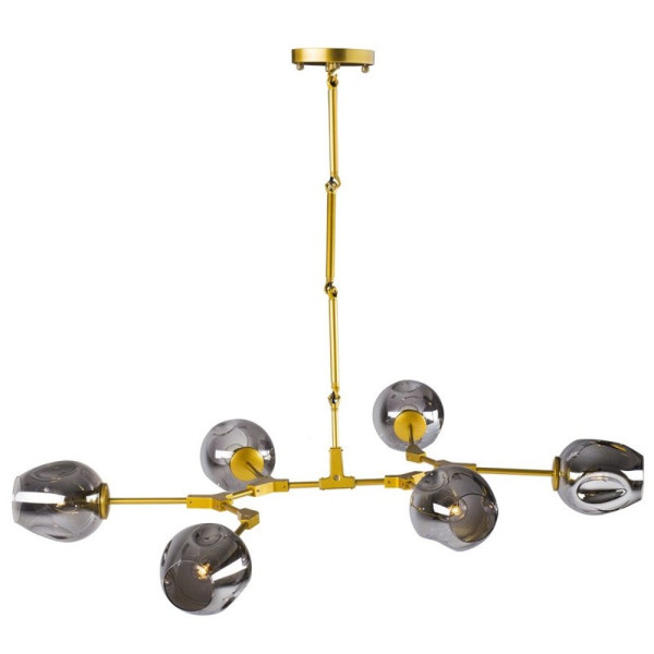Lampa designerska wisząca MODERN ORCHID-6 złota ST-1232-6 - Step Into Design