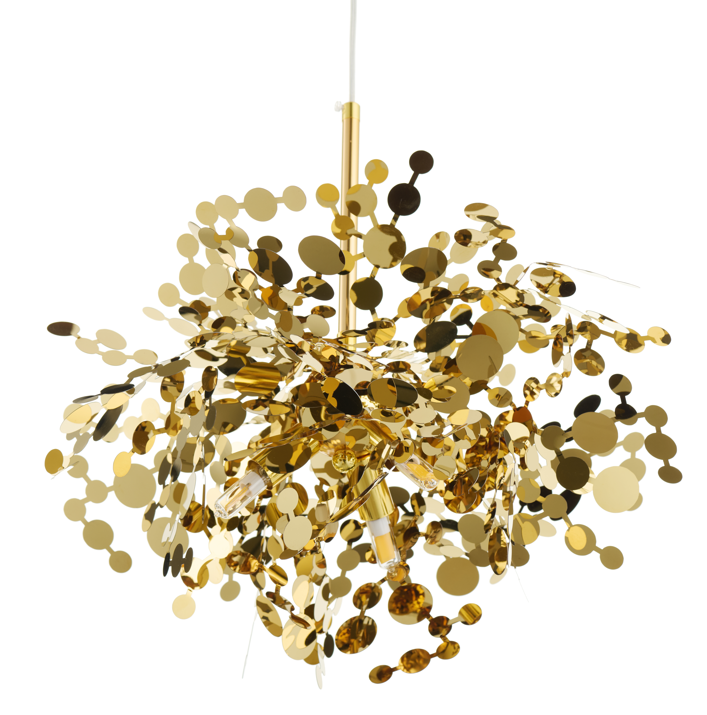 Lampa designerska wisząca MONETTI złota ST-1676 - Step Into Design - obrazek 10