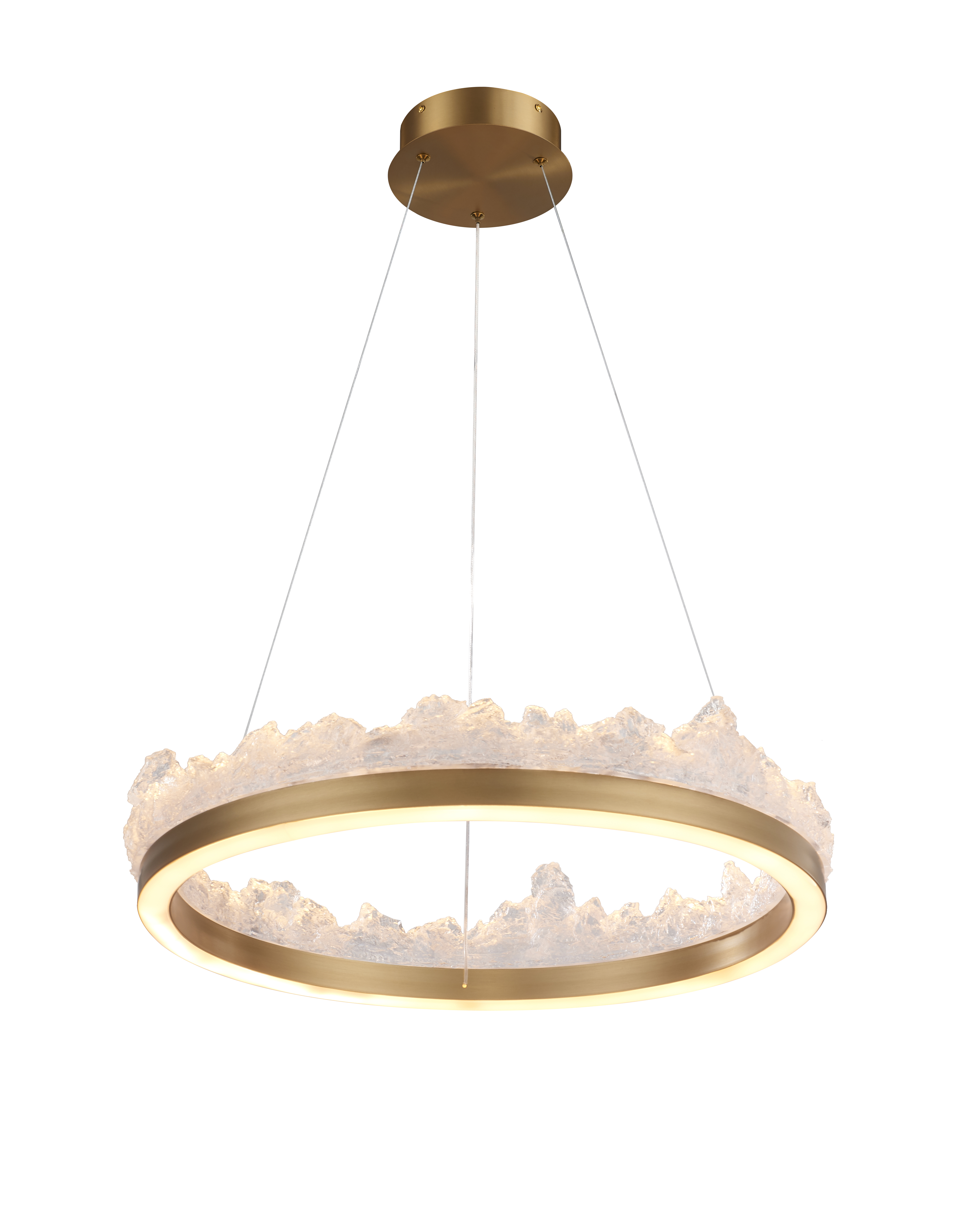 Lampa wisząca MONTANA LED złota 60 cm ST-6490P/1 - Step into Design - obrazek 6