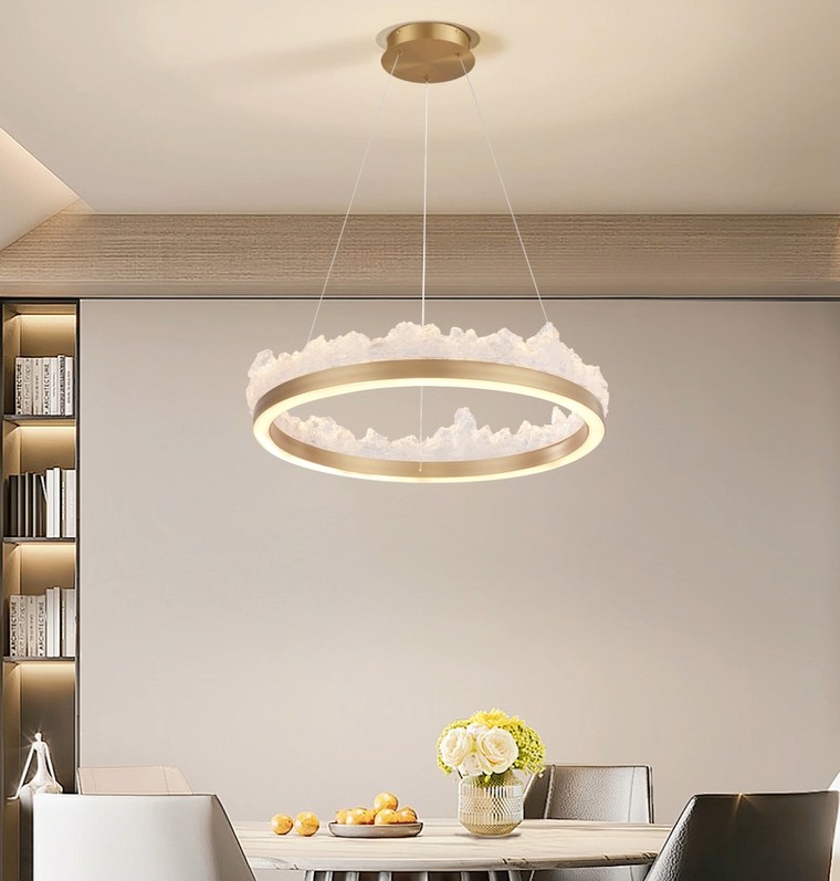 Lampa wisząca MONTANA LED złota 60 cm ST-6490P/1 - Step into Design - obrazek 5