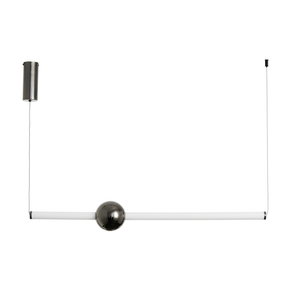 Lampa wisząca O-LINE LED 93 cm  czarna ST-1688L-BK - Step Into Design