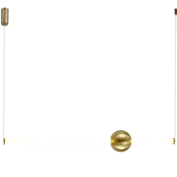 Lampa wisząca nowoczesna O-LINE szczotkowany mosiądz ST-1688L - Step Into Design