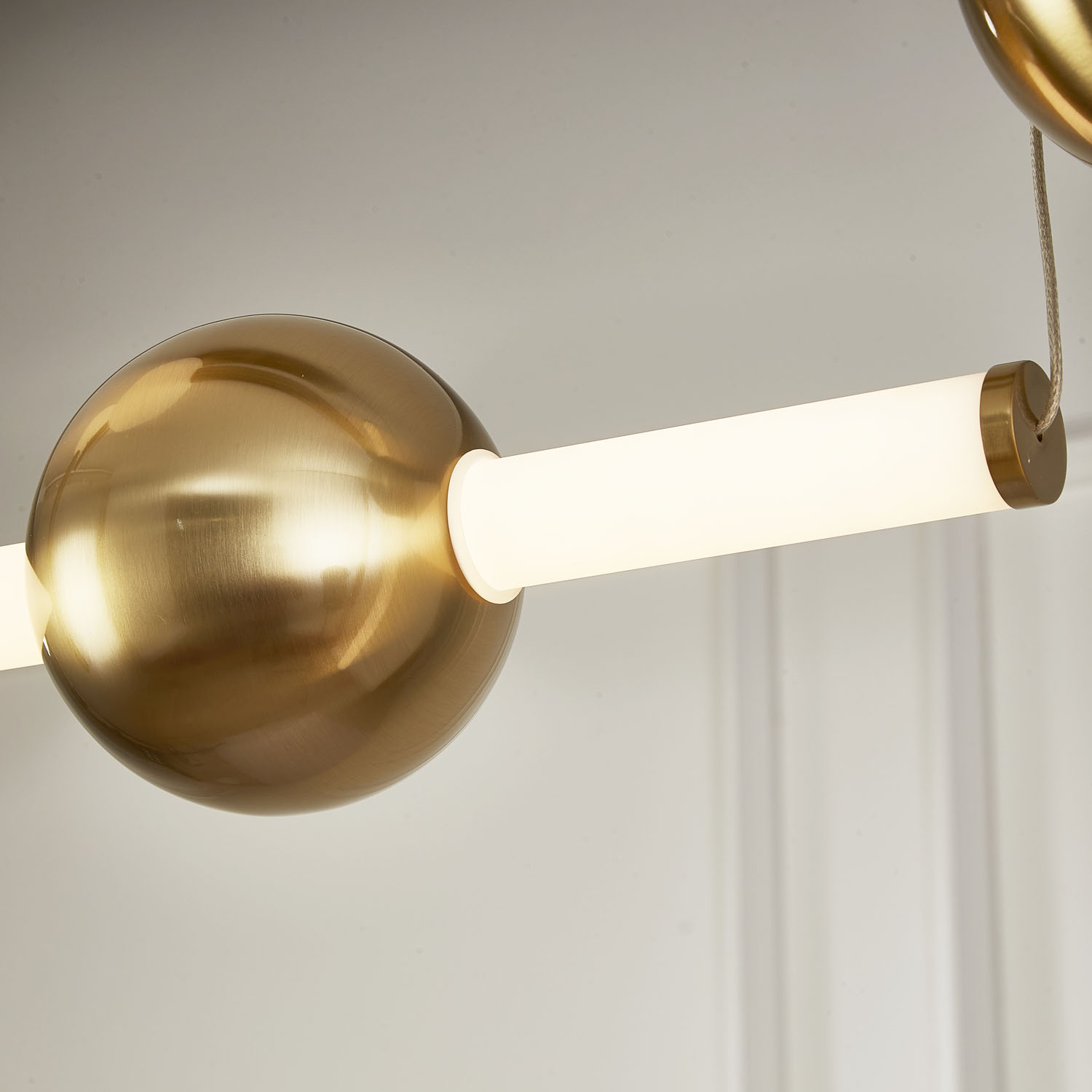 Lampa wisząca nowoczesna O-LINE szczotkowany mosiądz ST-1691L-4 - Step Into Design - obrazek 8