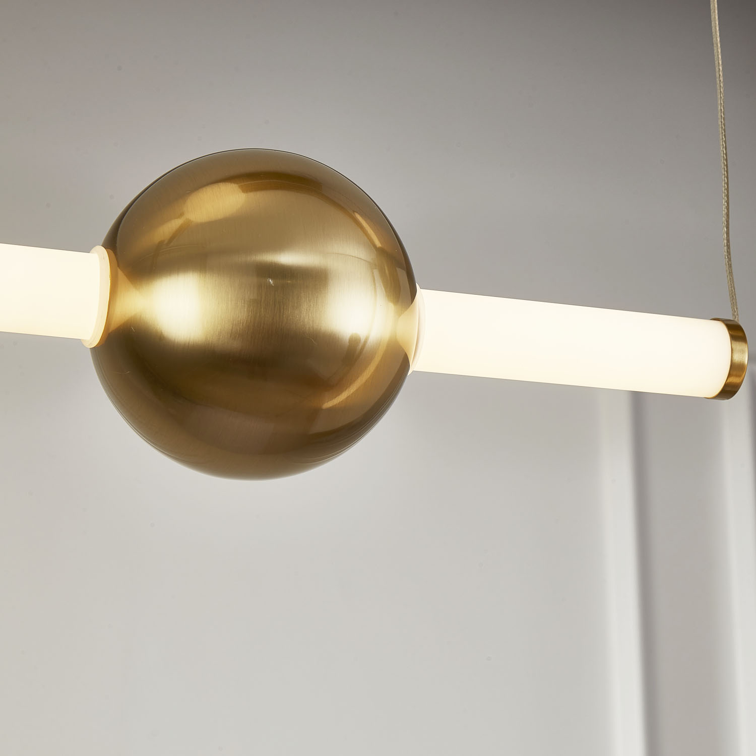 Lampa wisząca nowoczesna O-LINE szczotkowany mosiądz ST-1691S-4 - Step Into Design - obrazek 6
