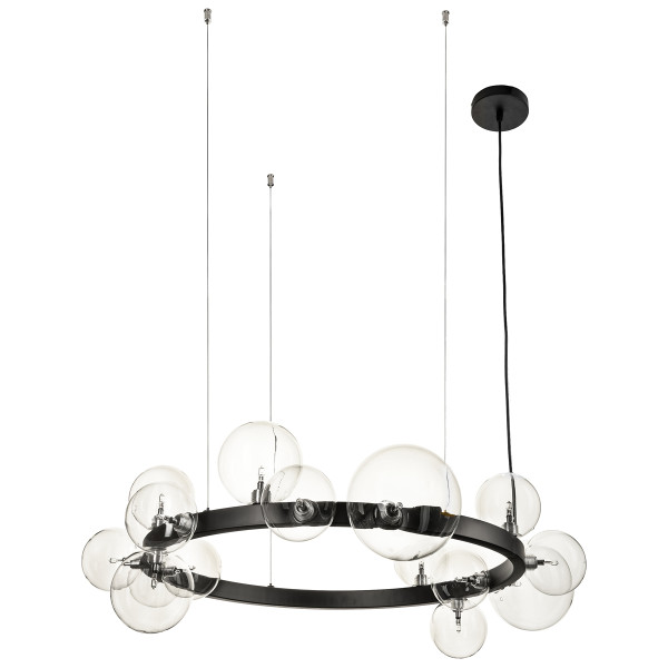 Lampa wisząca nowoczesna ORION czarna XC111-850 - Step Into Design