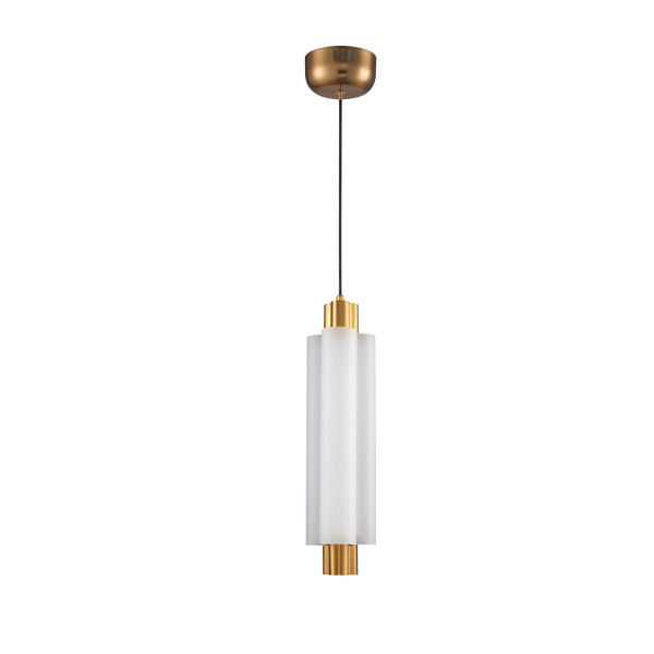 Lampa wisząca OSMO-1 LED złota 38 cm  ST-15038P-1 - Step into Design