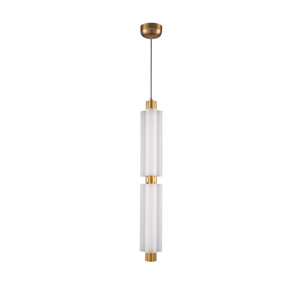 Lampa wisząca OSMO-2 LED złota 73 cm  ST-15038P-2 - Step into Design