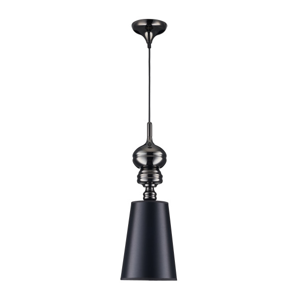 Lampa wisząca QUEEN-1 czarna 18 cm  -  MP-8846-18 black - Step Into Design