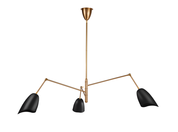 Lampa wisząca RAGNO czarna 150 cm  ST-8625P black - Step into Design