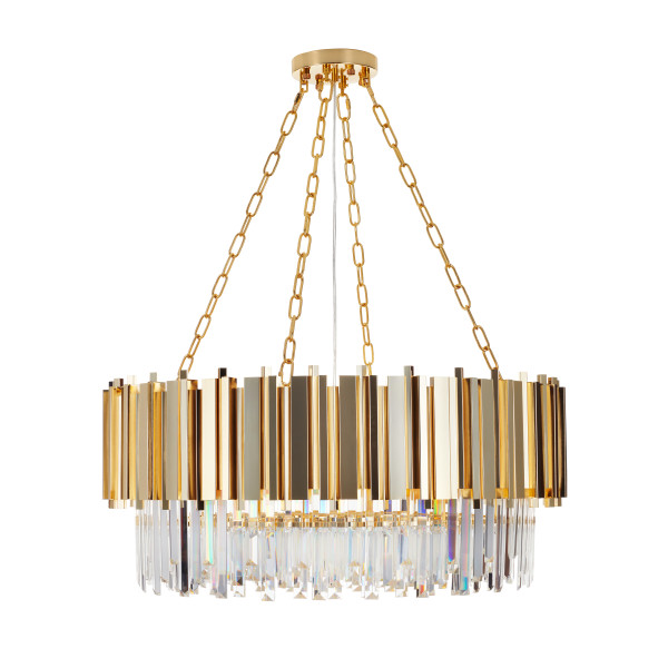 Lampa wisząca REA złota 80 cm  - DN923-80 - Step Into Design