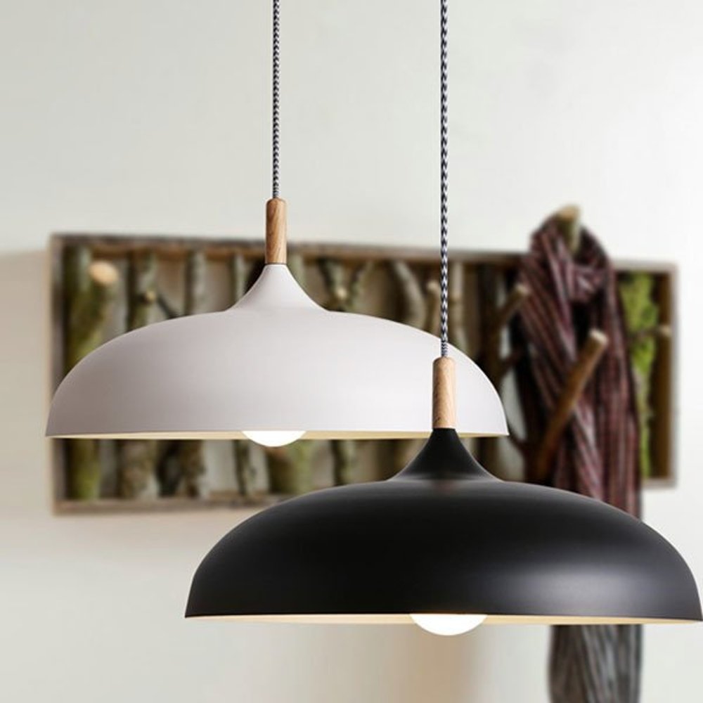 Lampa skandynawska wisząca SAUCER czarna ST-5219 - Step Into Design - obrazek 3