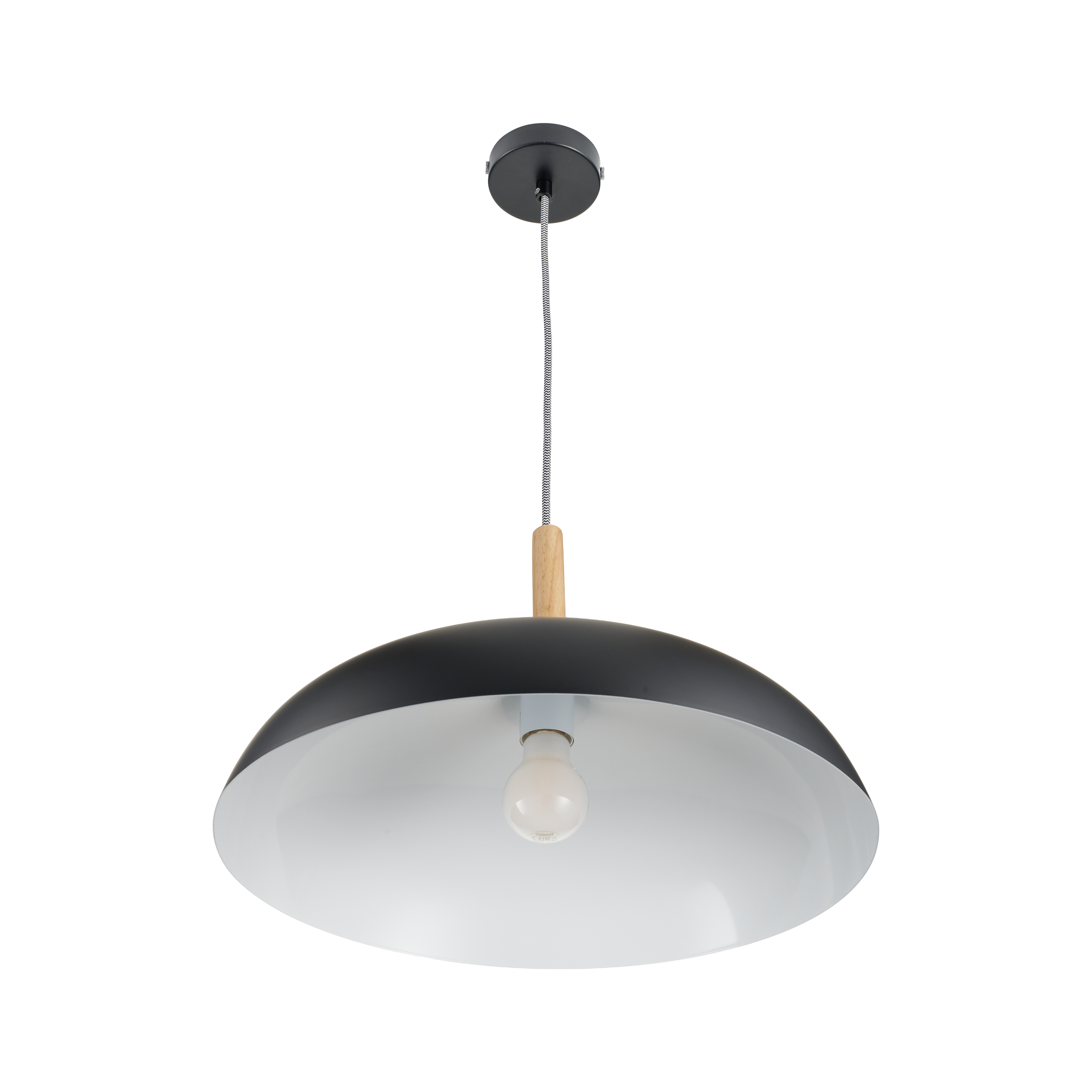 Lampa skandynawska wisząca SAUCER czarna ST-5219 - Step Into Design - obrazek 5