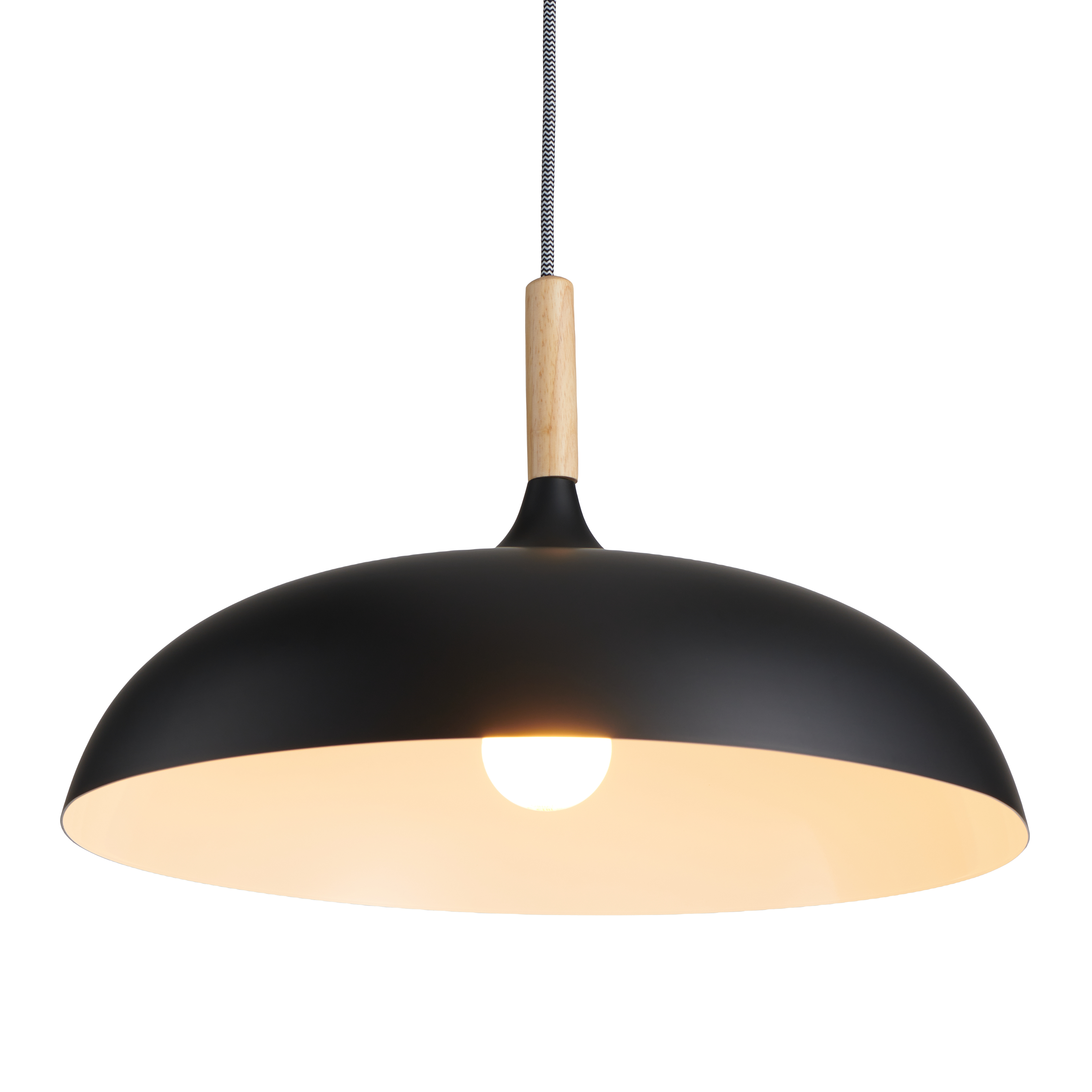 Lampa skandynawska wisząca SAUCER czarna ST-5219 - Step Into Design - obrazek 7