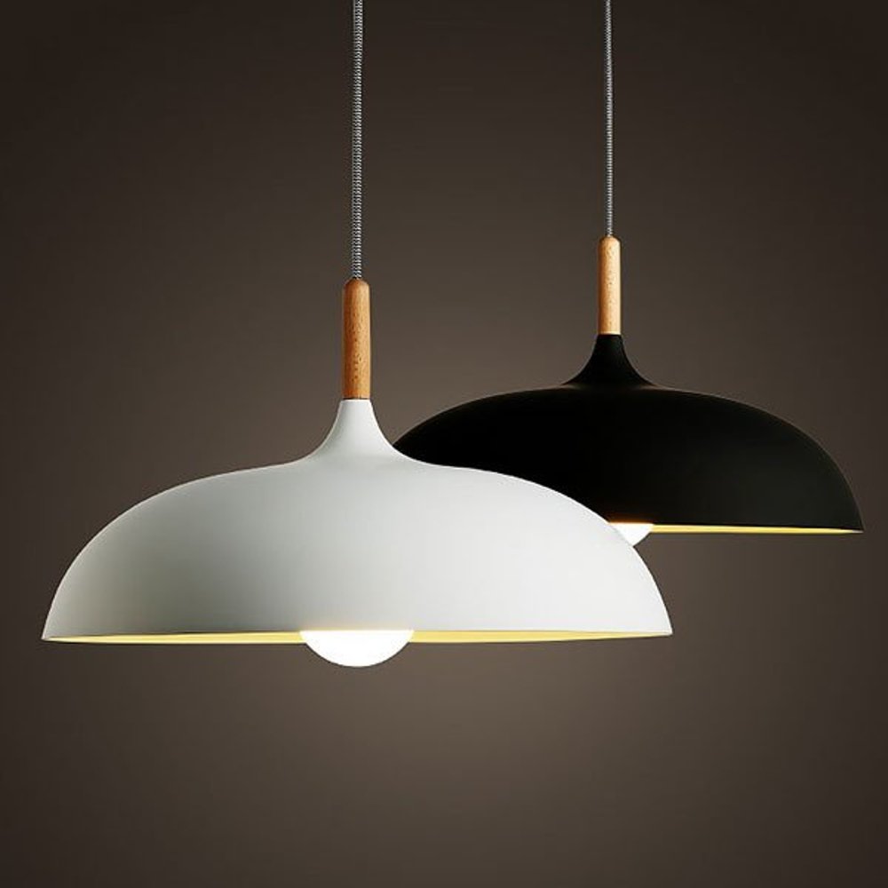Lampa skandynawska wisząca SAUCER czarna ST-5219 - Step Into Design - obrazek 4