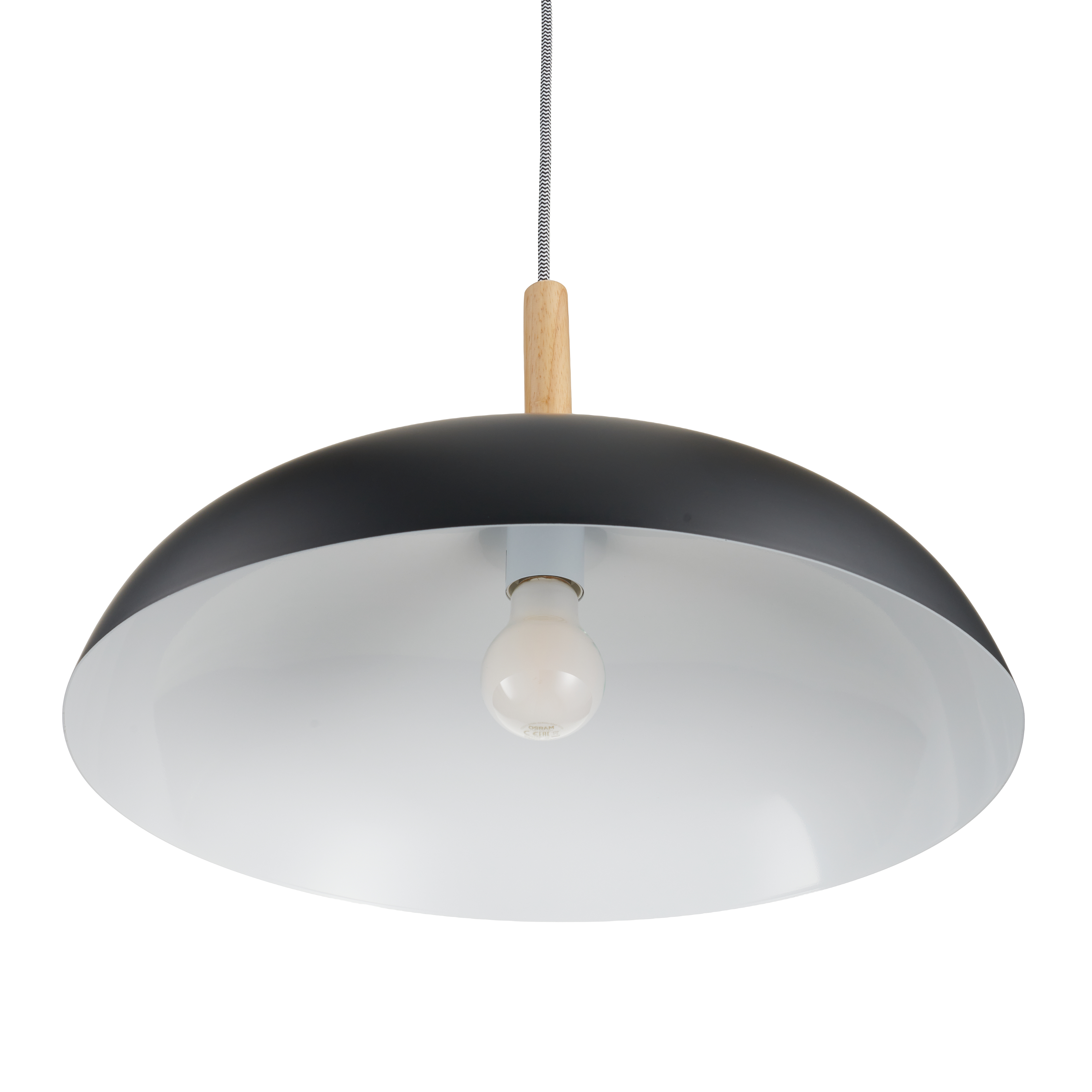 Lampa skandynawska wisząca SAUCER czarna ST-5219 - Step Into Design - obrazek 6