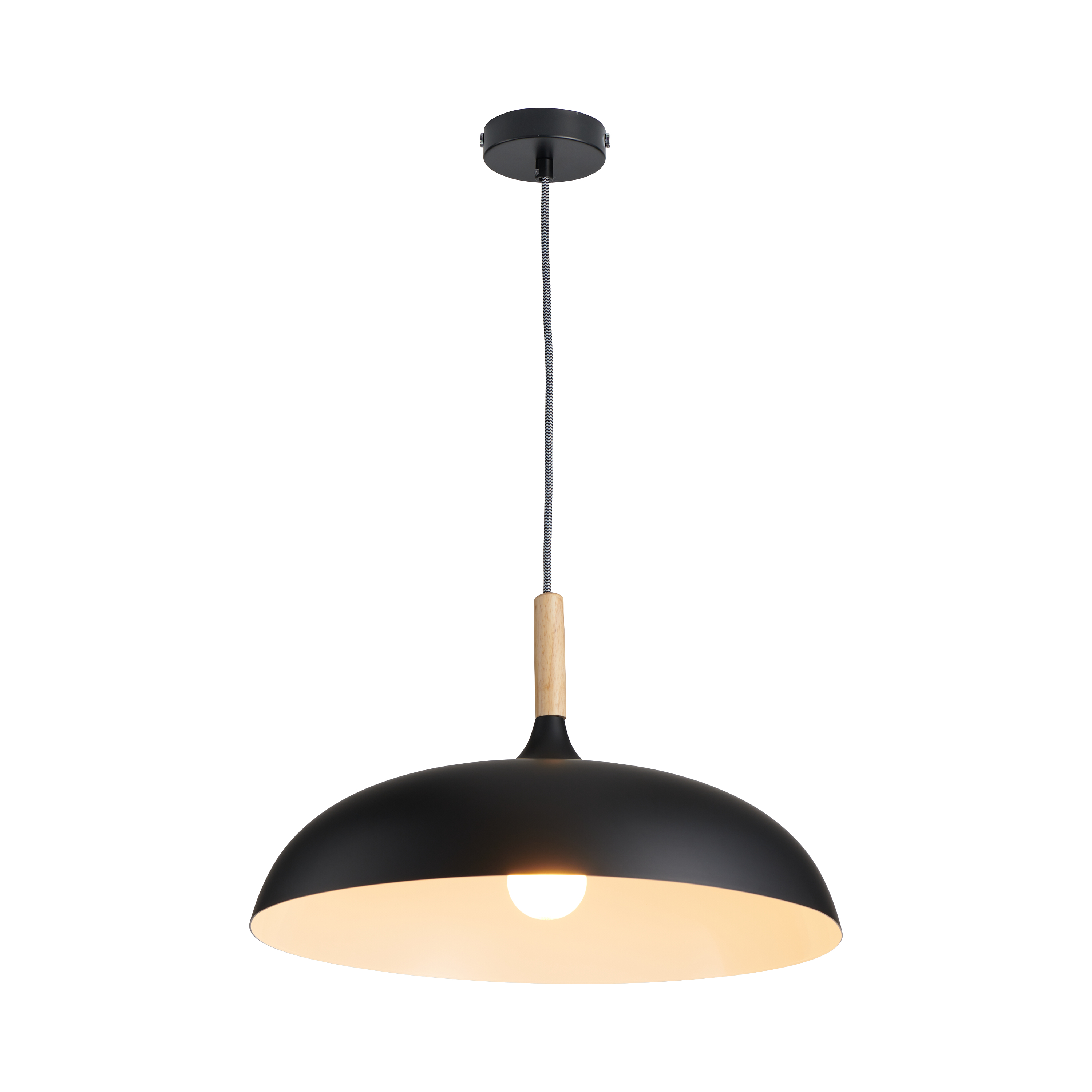 Lampa skandynawska wisząca SAUCER czarna ST-5219 - Step Into Design - obrazek 10