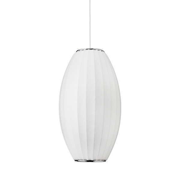 Lampa wisząca SILK BARREL biała 50 cm  ST-2335-20 - Step Into Design